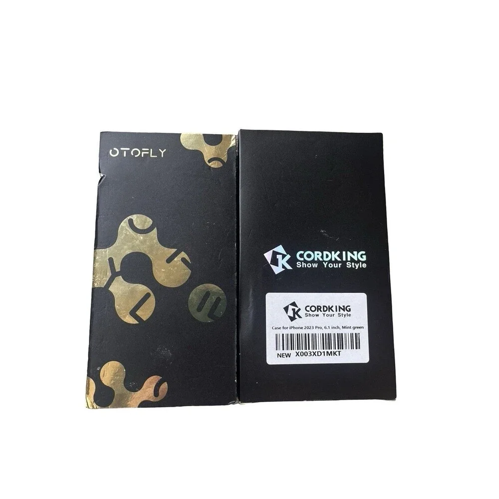 CORDKING iPhone 15 Pro & OTOFLY iPhone 16 Pro Silicone Case Lot New